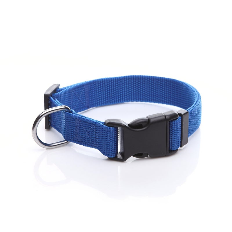 Taida Adjustable Nylon Dog Collar, pet Collar 1 Inch 3/4 Inch 5/8 Inch Wide, for Large Medium Small Dogs - Image 1